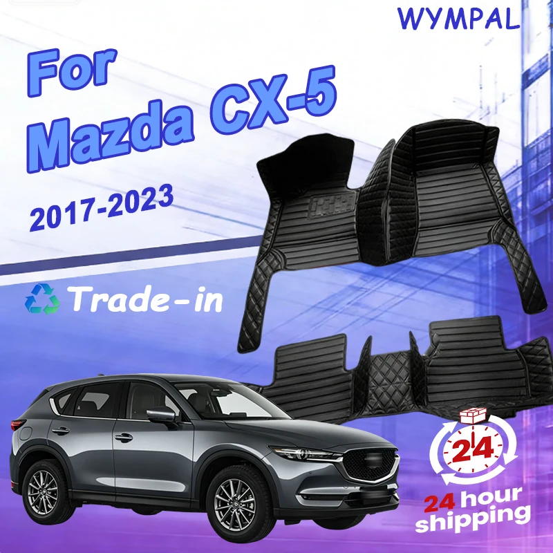 Роскошные автомобильные коврики для Mazda CX-5 CX5 KF 2017 ~ 2023, кожаные коврики, полный комплект, автозапчасти для салона, автомобильные аксессуары, подушечки
Роскошные автомобильные коврики для Mazda CX-5 CX5 KF 2017 ~ 2023, кожаные коврики, полный комплект, автозапчасти для салона, автомобильные аксессуары, подушечки