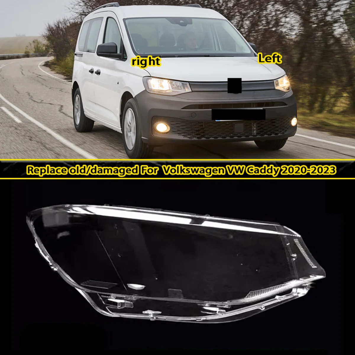Headlamp Shell Lens Plexiglass For Volkswagen VW Caddy 2020 2021 2022 2023 Front Headlight Cover Transparent Shade Lampshade
Headlamp Shell Lens Plexiglass For Volkswagen VW Caddy 2020 2021 2022 2023 Front Headlight Cover Transparent Shade Lampshade