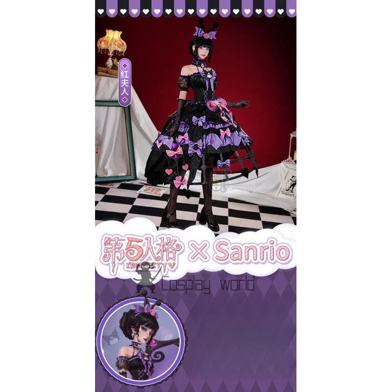Mary Identity Ⅴ Cosplay Costume Uniform Purple Lolita Christmas Play Role Halloween Carnival Party Clothes Clothing for Women
Mary Identity Ⅴ Cosplay Costume Uniform Purple Lolita Christmas Play Role Halloween Carnival Party Clothes Clothing for Women