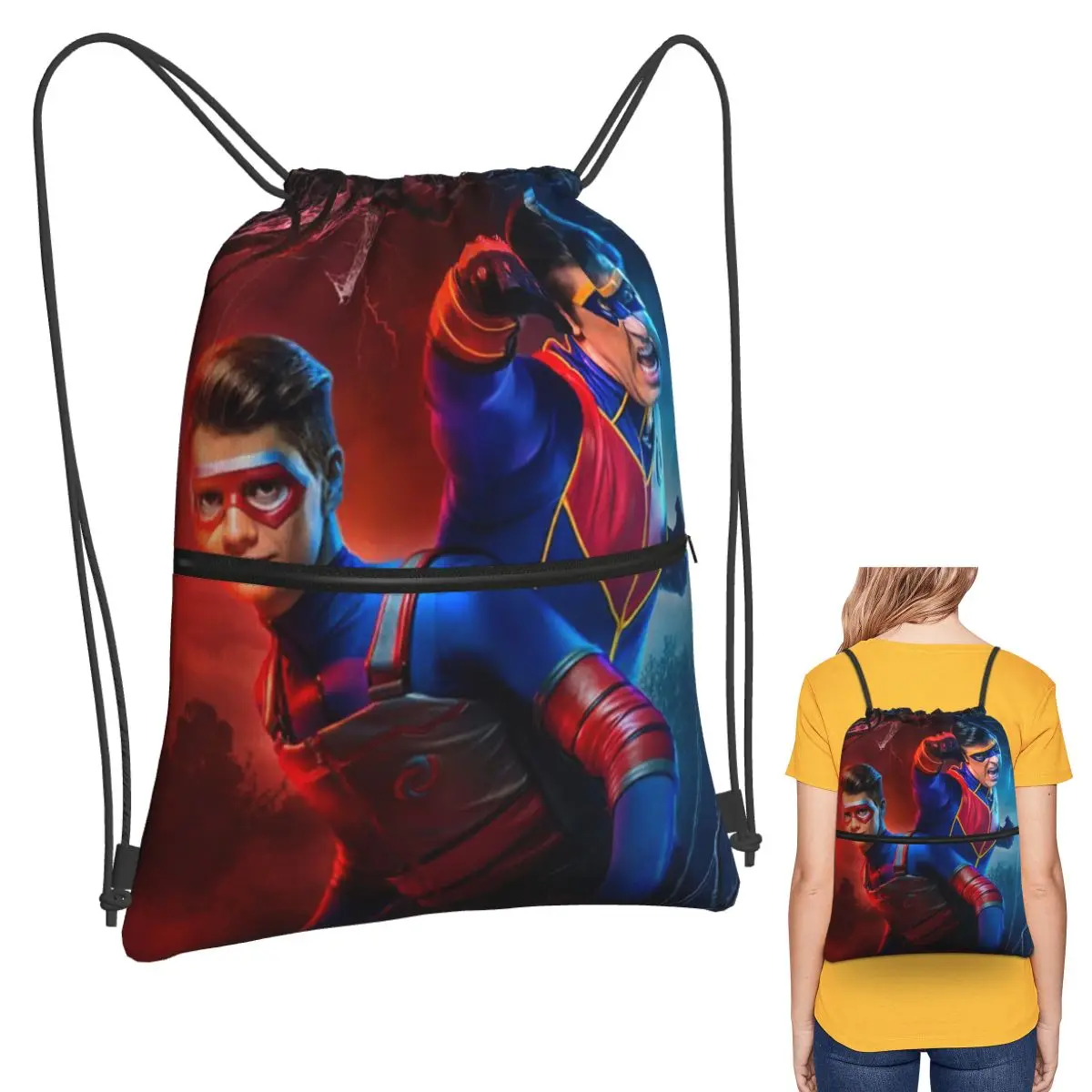 Henry Danger Backpacks Casual Drawstring Bags Sports Bag Book Bags for Man Woman Students
Henry Danger Backpacks Casual Drawstring Bags Sports Bag Book Bags for Man Woman Students