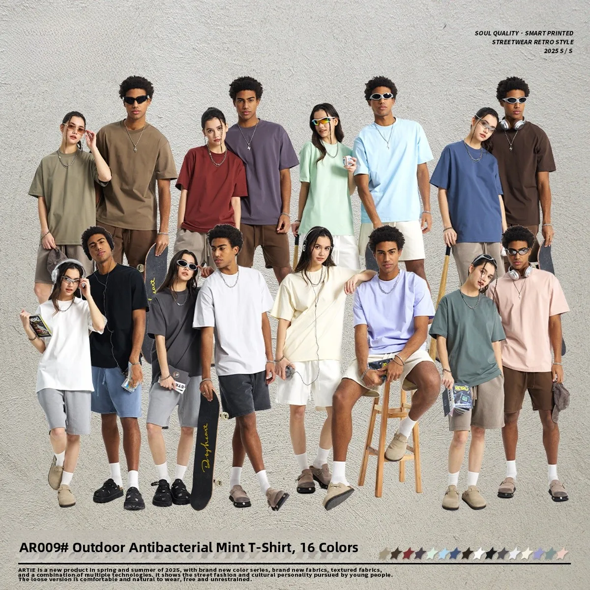 Artie Men's Mint T-irt Tech Pure Color ort Sve Outdoor Sun Protection Qui Dry Cool Feeling ort Sve Faion Urba...
Artie Men's Mint T-irt Tech Pure Color ort Sve Outdoor Sun Protection Qui Dry Cool Feeling ort Sve Faion Urba...