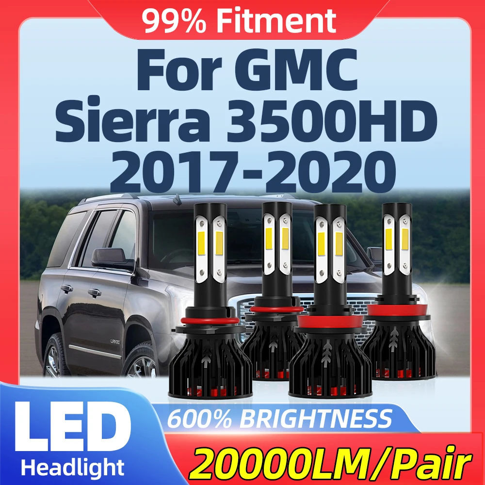 40000LM LED Headlights Canbus 240W Car Light Bulbs 12V 6000K White Plug and Play For GMC Sierra 3500HD 2017 2018 2019 2020
40000LM LED Headlights Canbus 240W Car Light Bulbs 12V 6000K White Plug and Play For GMC Sierra 3500HD 2017 2018 2019 2020