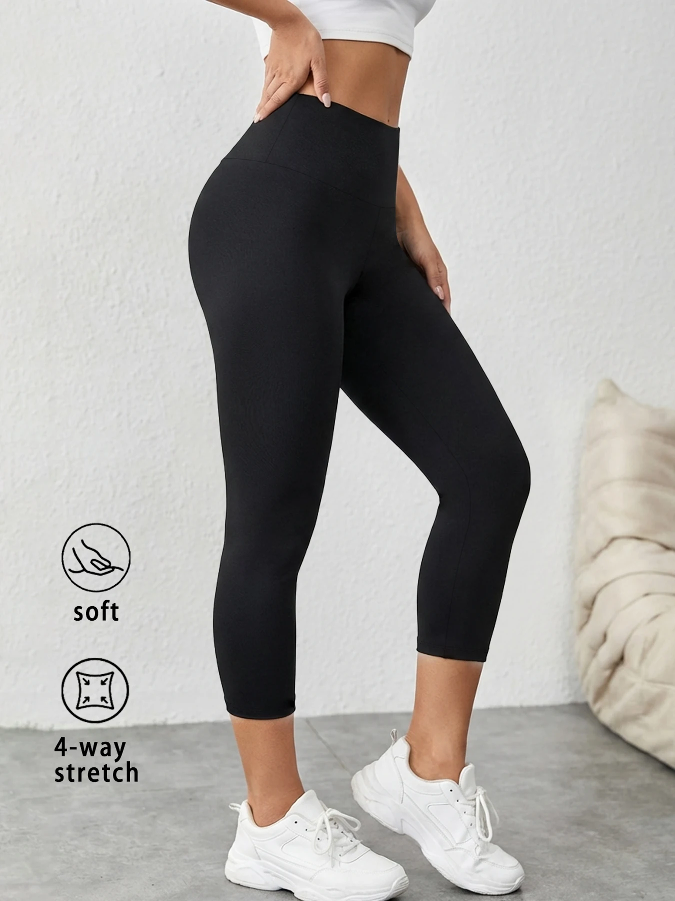 High Waisted Yoga Pants for Women Capri Pants Super Soft No See Through Workout Running Home Lounge Leggings
High Waisted Yoga Pants for Women Capri Pants Super Soft No See Through Workout Running Home Lounge Leggings