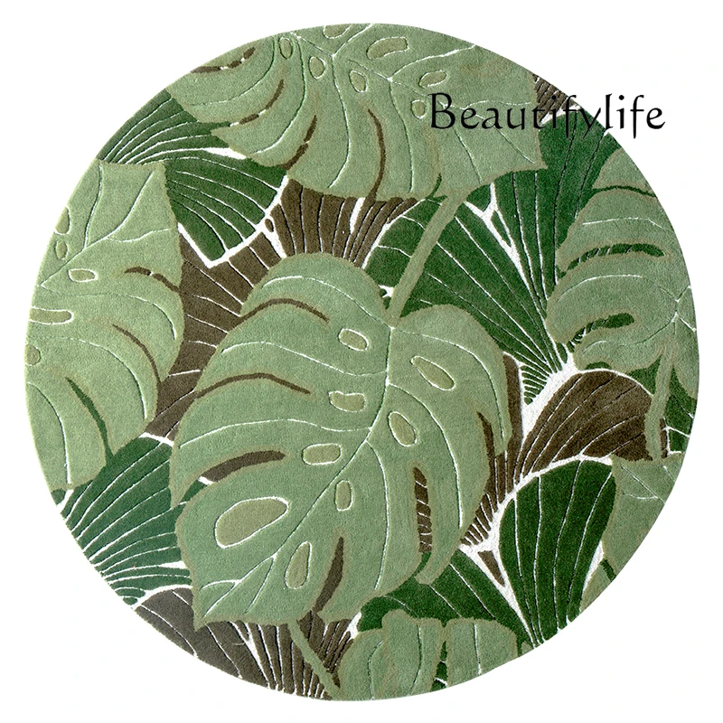 French style wool carpet round home living room bedroom cloakroom special large floor mat
French style wool carpet round home living room bedroom cloakroom special large floor mat