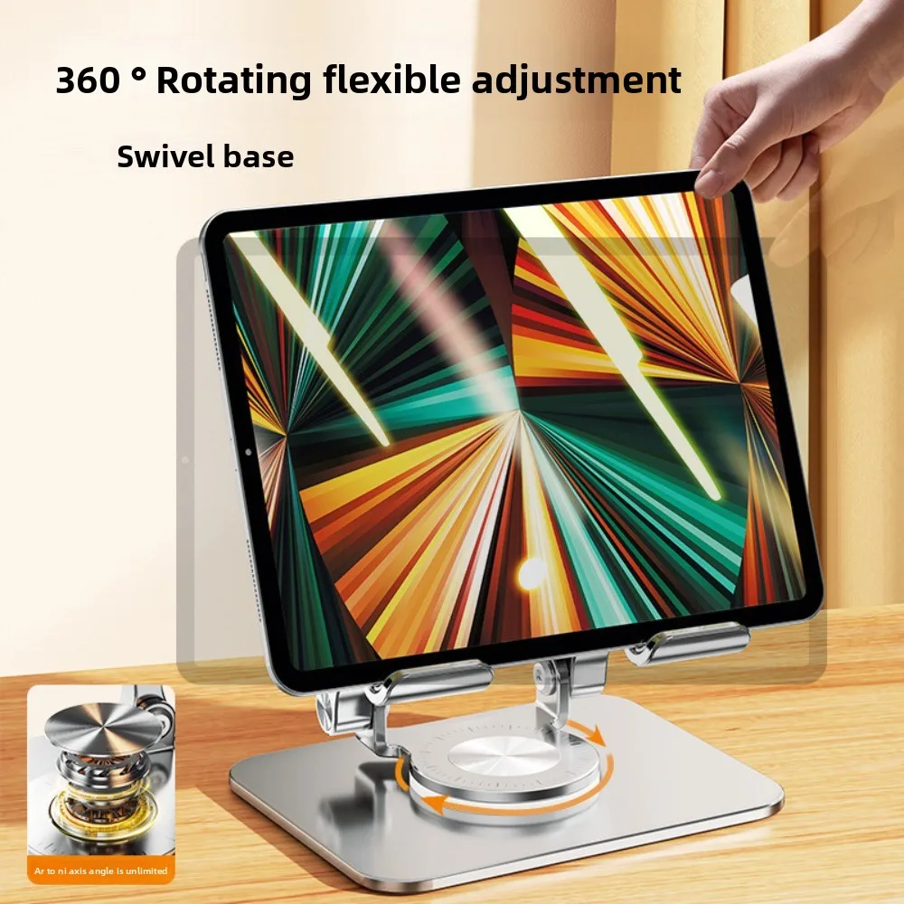 360° Rotation Foldable Tablet Stand Heat Dissipation Multi Angle Tablet Foldable Holder Anti Slip Adjustable
360° Rotation Foldable Tablet Stand Heat Dissipation Multi Angle Tablet Foldable Holder Anti Slip Adjustable