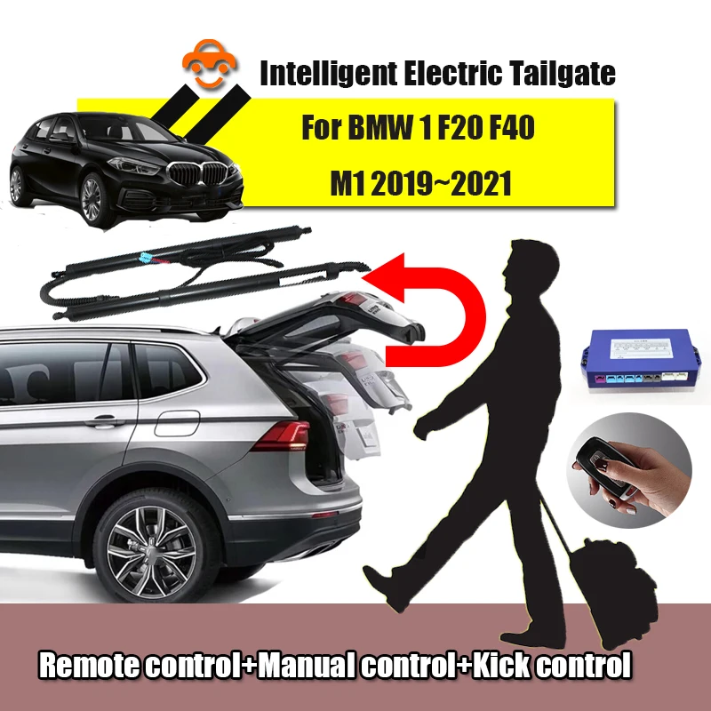Car Power Trunk Lift Electric Hatch Tailgate Strut Auto Rear Door Actuator For BMW 1 F20F40 M1 2019~2021 Intelligent Anti Pinch
Car Power Trunk Lift Electric Hatch Tailgate Strut Auto Rear Door Actuator For BMW 1 F20F40 M1 2019~2021 Intelligent Anti Pinch