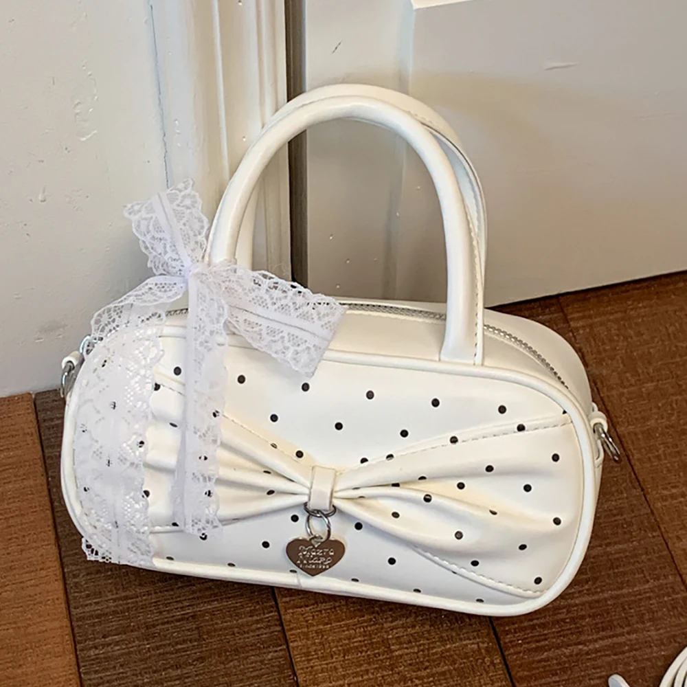 2026 Summer Bolka Dots Handbags for Women Korean Style Ins Sweet PU Leather Delicate Crossbody Bags Cute Daily Shoulder Bag
2026 Summer Bolka Dots Handbags for Women Korean Style Ins Sweet PU Leather Delicate Crossbody Bags Cute Daily Shoulder Bag