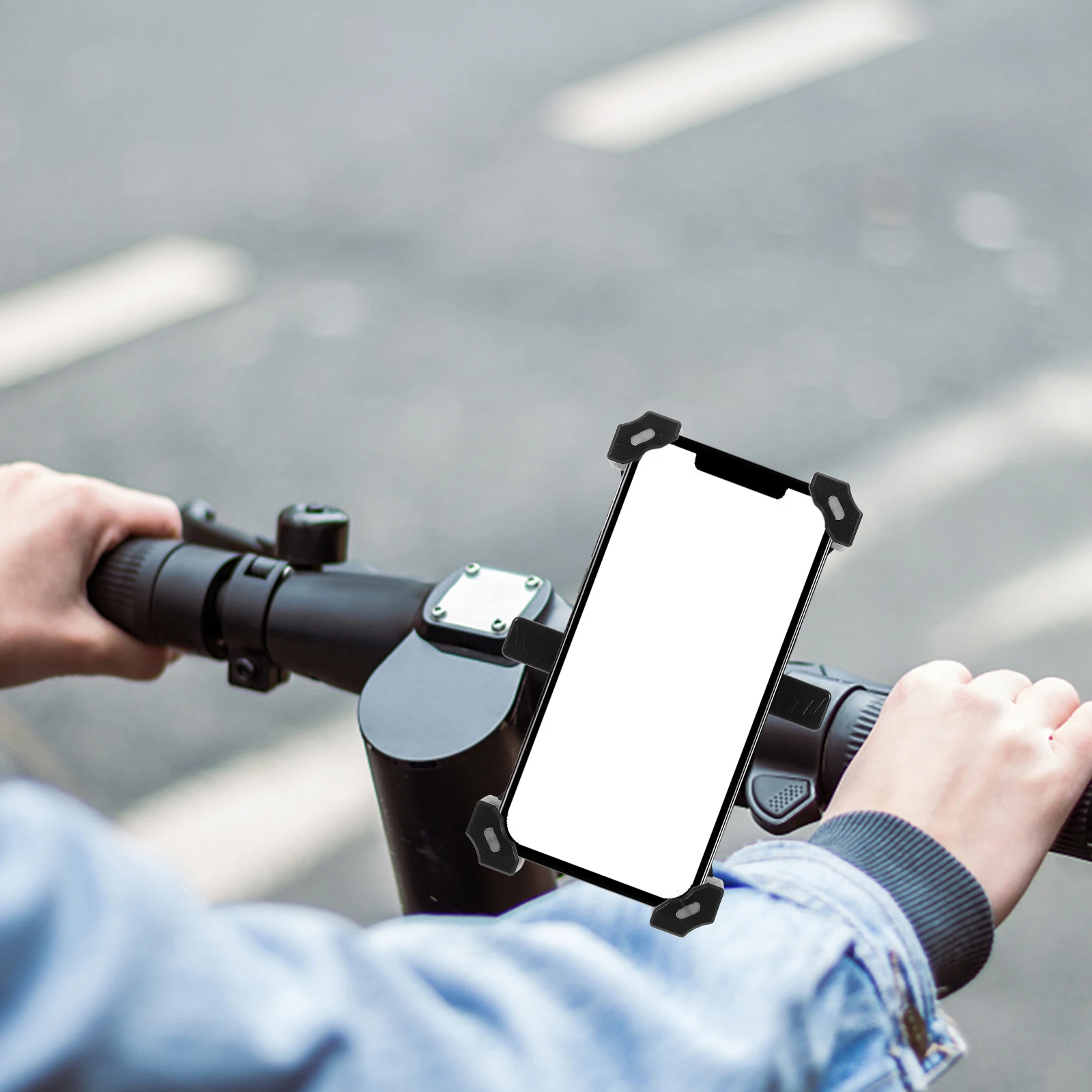 Motorcycle Phone Mount Holder For Bike Motorbike Handlebar Sturdy Universal Phone Rack Hands-Free Cycling Riding Support Clamp 
Motorcycle Phone Mount Holder For Bike Motorbike Handlebar Sturdy Universal Phone Rack Hands-Free Cycling Riding Support Clamp