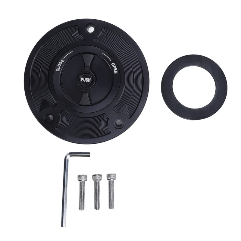 Motorcycle Fuel Tank Cap Leakproof Keyless Aluminium Alloy Replacement For GSXR600 GSXR750 GSX650 GSXR1000 GSF1200
Motorcycle Fuel Tank Cap Leakproof Keyless Aluminium Alloy Replacement For GSXR600 GSXR750 GSX650 GSXR1000 GSF1200