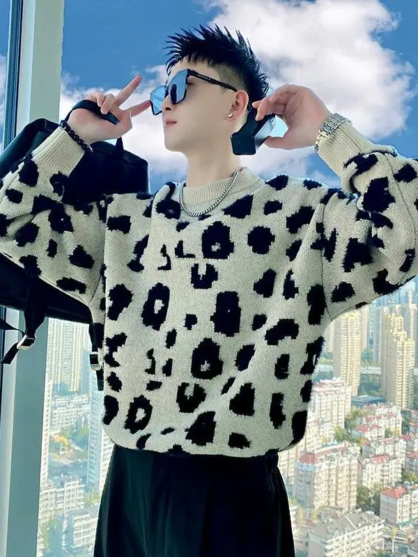 Men's round Ne Knitwear Long Sve Warm Casual Daily Wear Polyester Fiber Young Adult Faion Design Winter New Arrival
Men's round Ne Knitwear Long Sve Warm Casual Daily Wear Polyester Fiber Young Adult Faion Design Winter New Arrival