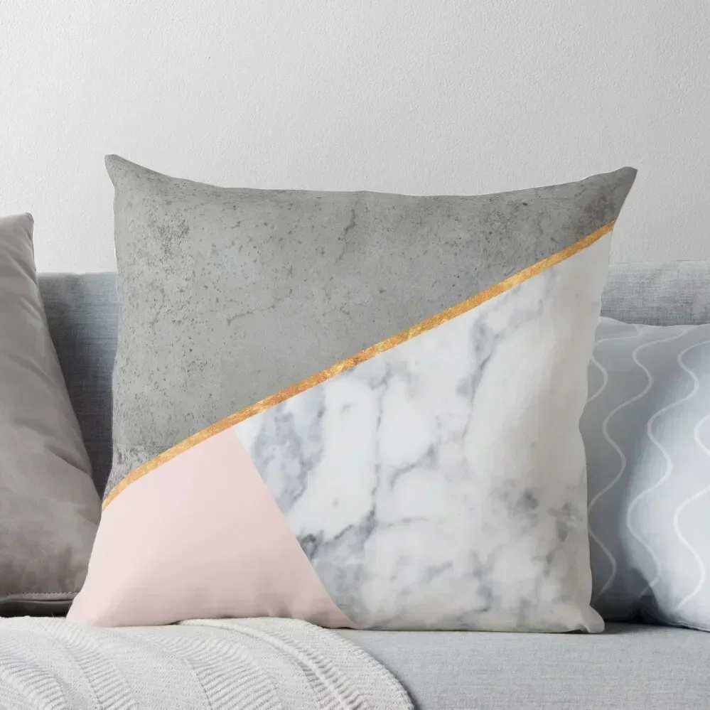 MARBLE BLUSH GOLD GRAY GEOMETRIC PATTERN Throw Pillow Decorative Sofa Cushions Plaid Sofa pillow
MARBLE BLUSH GOLD GRAY GEOMETRIC PATTERN Throw Pillow Decorative Sofa Cushions Plaid Sofa pillow