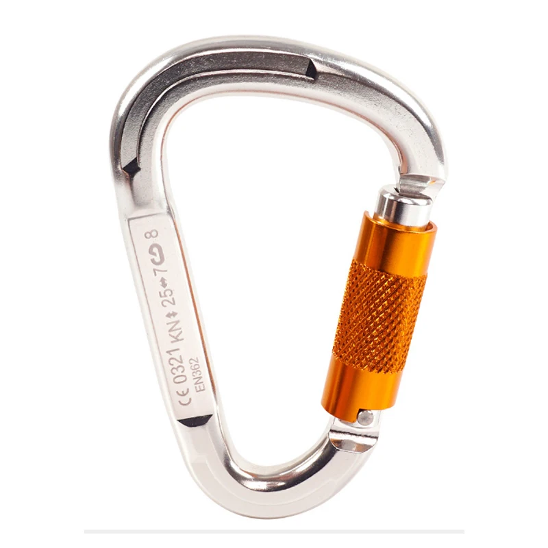 Outdoor Climbing Rock Clamps, Fast Hanging Carabiner, Rock Climbing Buckle, Automatic Master Lock, Safety
Outdoor Climbing Rock Clamps, Fast Hanging Carabiner, Rock Climbing Buckle, Automatic Master Lock, Safety
