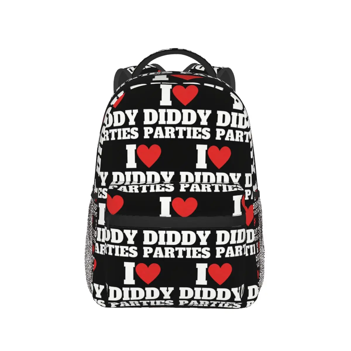 I Love Diddy Parties Print Backpack Hot Sale Daypack Large Capacity Kids BookBag School Bag Shoulder Bags for Men Women
I Love Diddy Parties Print Backpack Hot Sale Daypack Large Capacity Kids BookBag School Bag Shoulder Bags for Men Women