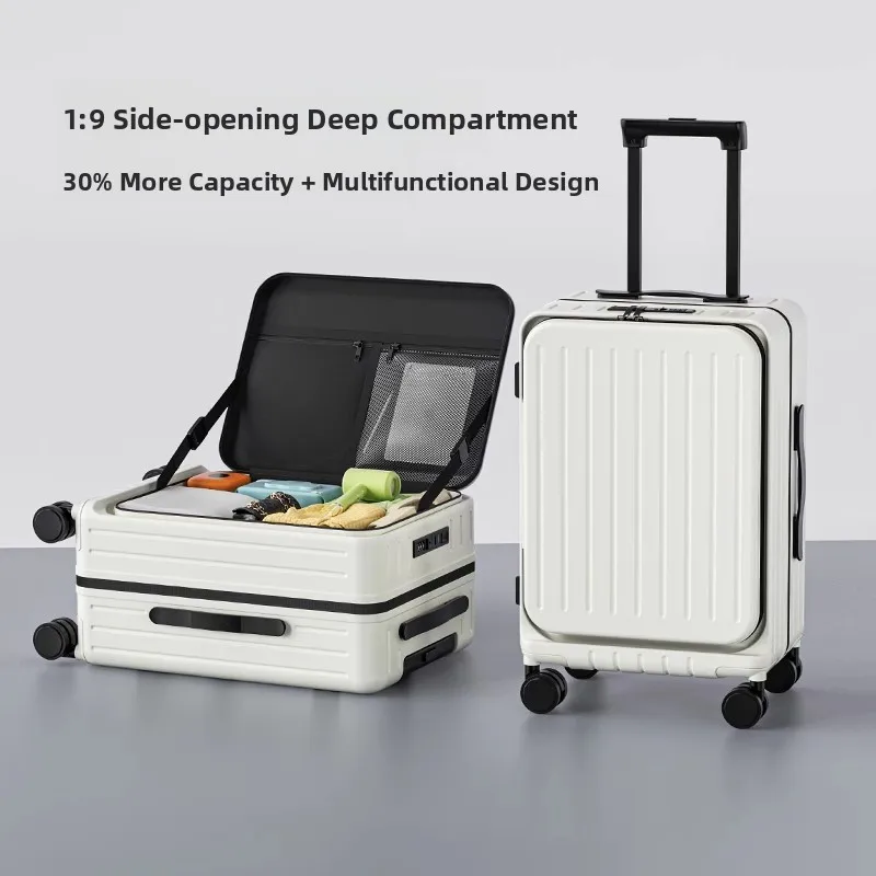 Large Expandable Front Open Suitcase Faionable Travel Bag with Loable Zipper Universal Wheel ABS PC Material for Men And ...
Large Expandable Front Open Suitcase Faionable Travel Bag with Loable Zipper Universal Wheel ABS PC Material for Men And ...