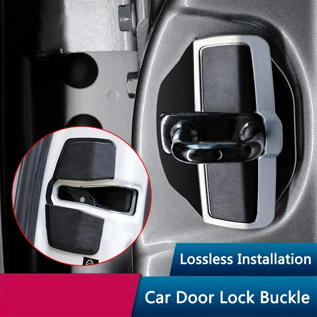4Set Car TRD Door Stabilizer Latches Stopper Covers for Honda Civic Accord CRV HRV Odyssey Door Lock Buckle Protector
4Set Car TRD Door Stabilizer Latches Stopper Covers for Honda Civic Accord CRV HRV Odyssey Door Lock Buckle Protector