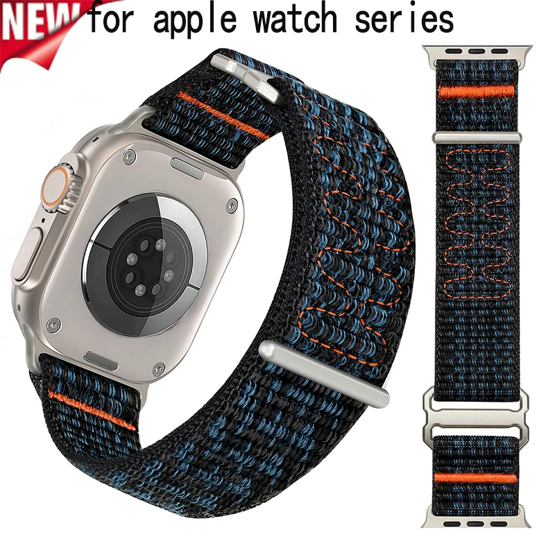 Нейлоновый ремешок с петлей для Apple Watch Ultra 2 1 49 мм 45 мм 44 мм 42 мм Спортивный ремешок для iWatch Series 9 8 7 6 5 4 se 40 41 мм Correa
Нейлоновый ремешок с петлей для Apple Watch Ultra 2 1 49 мм 45 мм 44 мм 42 мм Спортивный ремешок для iWatch Series 9 8 7 6 5 4 se 40 41 мм Correa