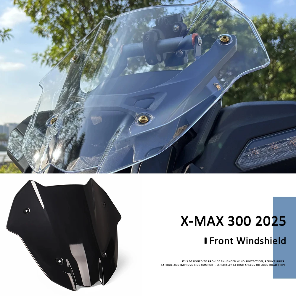 Front Windshield New Motorcycle Deflector Windscreen Fairing Fly Screen For Yamaha X-MAX300 XMAX300 XMAX 300 Tech MAX 2025
Front Windshield New Motorcycle Deflector Windscreen Fairing Fly Screen For Yamaha X-MAX300 XMAX300 XMAX 300 Tech MAX 2025