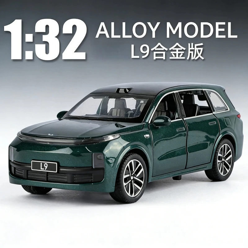 1:32 Ideal L9 New Energy SUV Car Model Simulation Alloy Sound Light Toys Car Enthusiasts Collect Ornaments Boys' Toys
1:32 Ideal L9 New Energy SUV Car Model Simulation Alloy Sound Light Toys Car Enthusiasts Collect Ornaments Boys' Toys