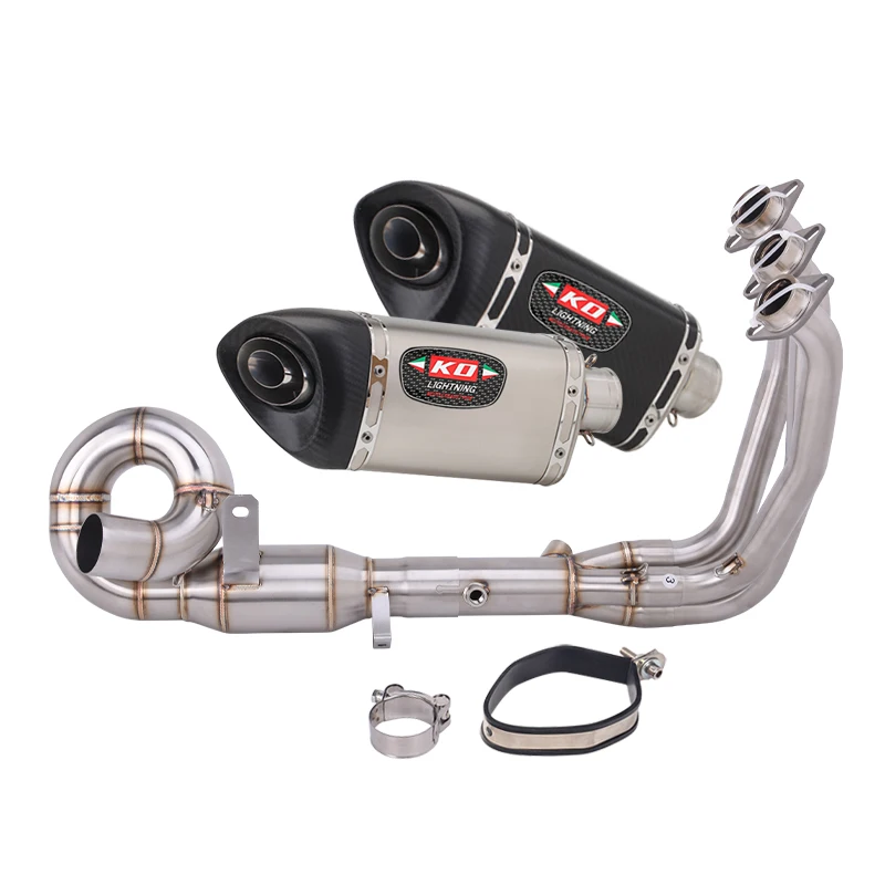 For CFMOTO 675SR SS 2024-2026 675NK 2025 2026 Motorcycle Full Exhaust System Header Pipe Slip On 51mm Black Carbon Muffler Tip
For CFMOTO 675SR SS 2024-2026 675NK 2025 2026 Motorcycle Full Exhaust System Header Pipe Slip On 51mm Black Carbon Muffler Tip