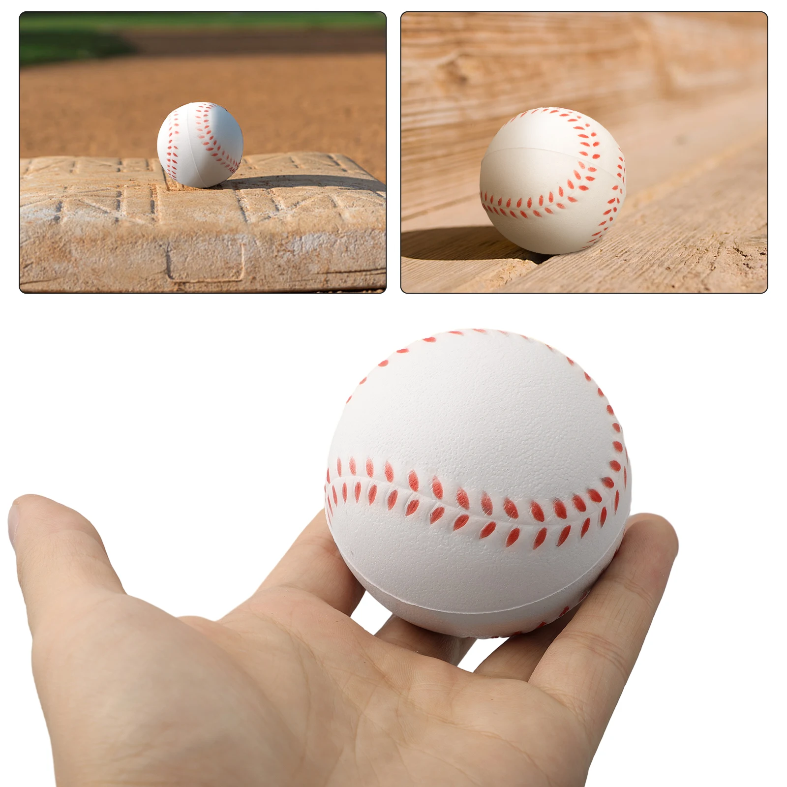 6cm Foam-Filled Baseball Child-Friendly 2.4" Soft Training Ball PU Material Stress Reliever For Indoor/Outdoor Play & Sports
6cm Foam-Filled Baseball Child-Friendly 2.4" Soft Training Ball PU Material Stress Reliever For Indoor/Outdoor Play & Sports