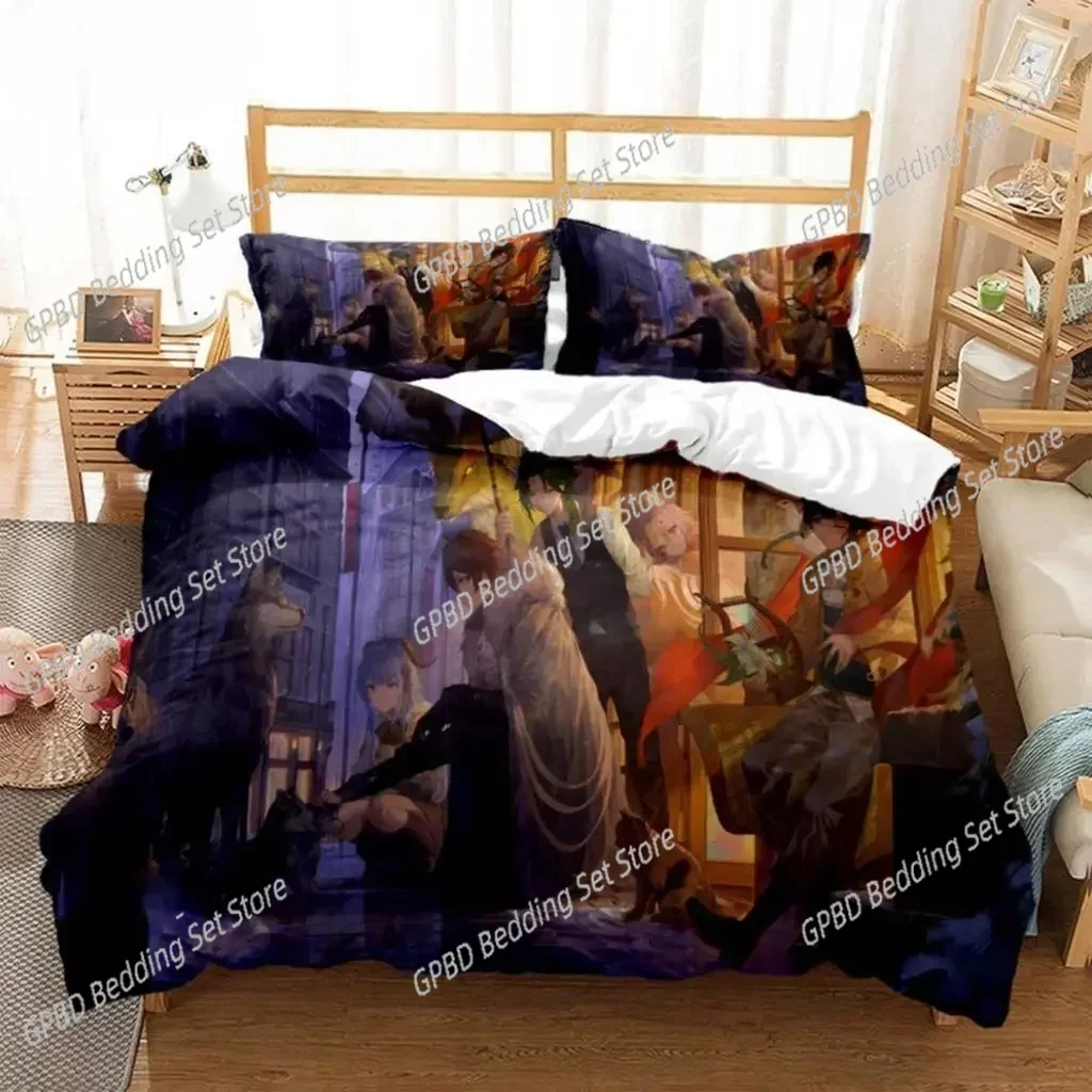 Anime Genshin Impact Animation Cartoon Bedding Set Boys Girls Twin Queen Size Duvet Cover Pillowcase Bed Boys Adult Fashion
Anime Genshin Impact Animation Cartoon Bedding Set Boys Girls Twin Queen Size Duvet Cover Pillowcase Bed Boys Adult Fashion