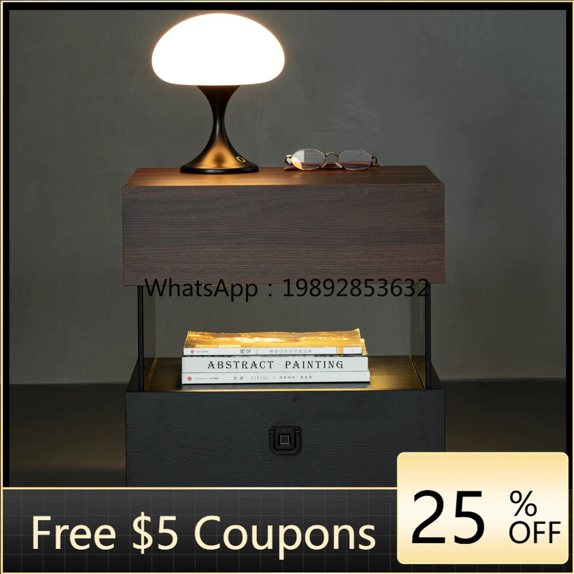 LLYY Italian Minimalist Floating Smart Bedside Modern Simple Lockable Bedside Nordic Style Bedroom Bedside Storage
LLYY Italian Minimalist Floating Smart Bedside Modern Simple Lockable Bedside Nordic Style Bedroom Bedside Storage