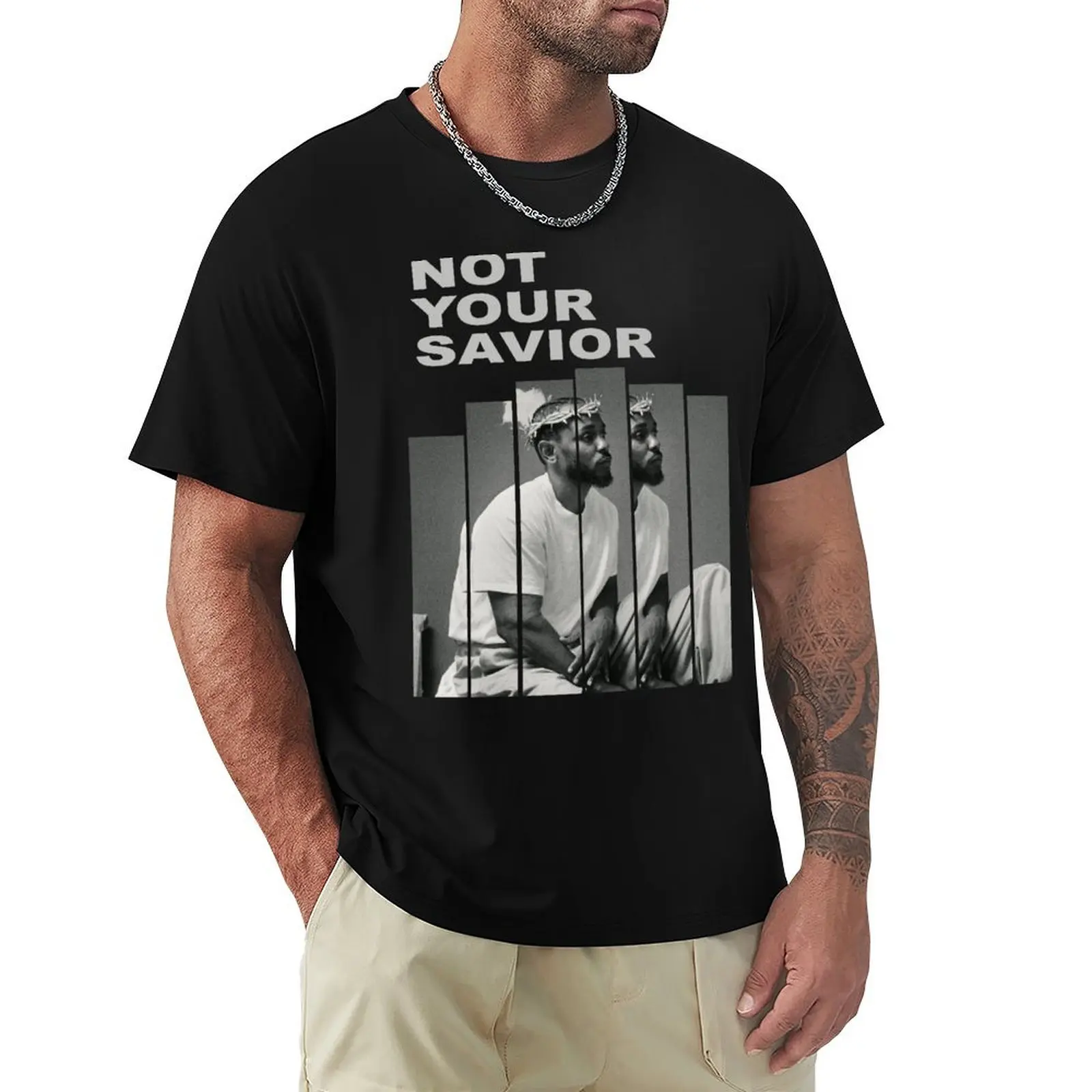 Kendrick Lamar Not Your Savior T-Shirt Clothing plus sizes graphic tee shirt summer 2025 Men's clothing
Kendrick Lamar Not Your Savior T-Shirt Clothing plus sizes graphic tee shirt summer 2025 Men's clothing