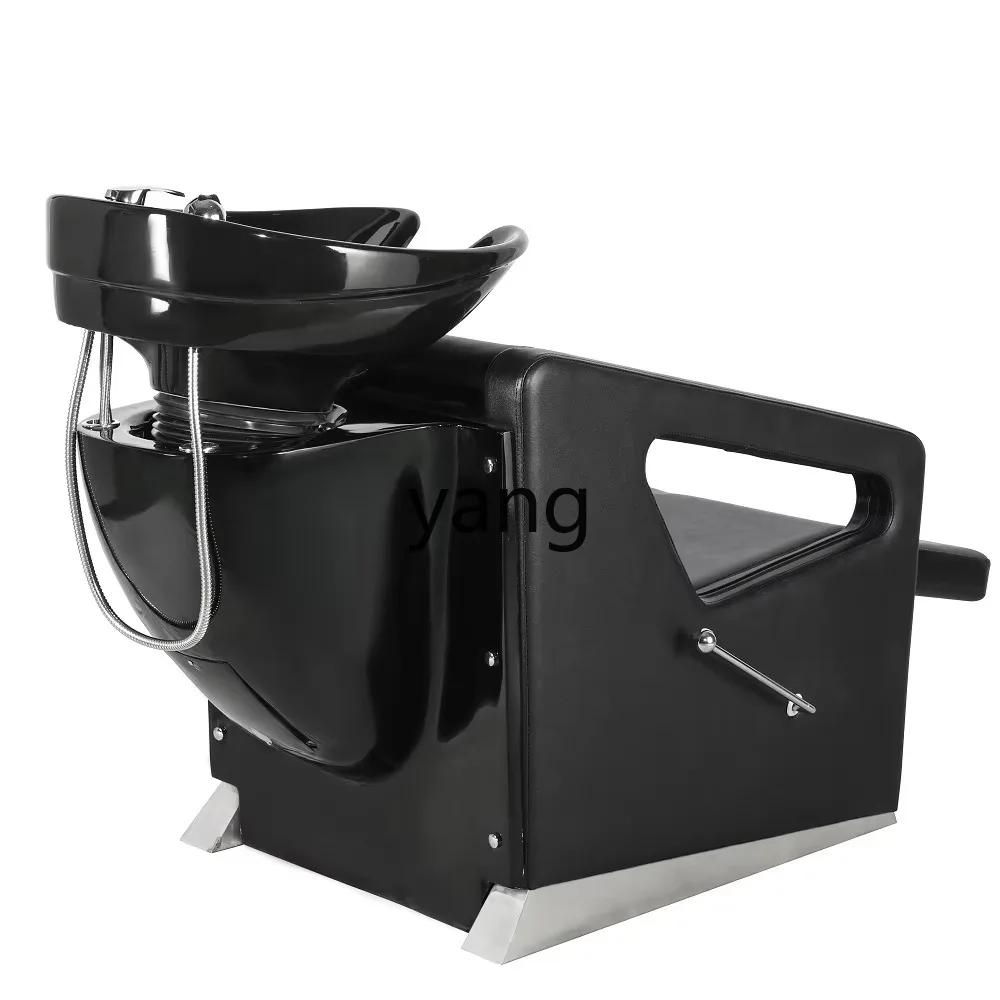 LMM shampoo bed ceramic basin sitting semi-lying barber shop special flush bed
LMM shampoo bed ceramic basin sitting semi-lying barber shop special flush bed