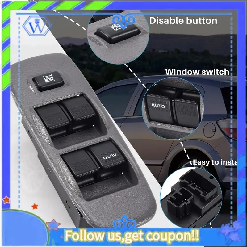 M46K-2M3414505DA41 Front Left Driver Side Electric Power Master Window Switch For Ford Ranger 1996-2006 2M34-14505-DA41
M46K-2M3414505DA41 Front Left Driver Side Electric Power Master Window Switch For Ford Ranger 1996-2006 2M34-14505-DA41