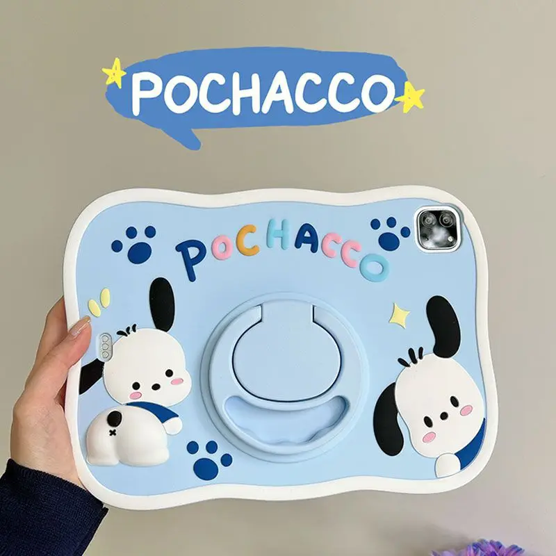 Sanrio Cute Pochacco Apple Ipad Protective Case Air7 Tablet Shell Student Desktop Three Dimensional with Bracket Protective Case
Sanrio Cute Pochacco Apple Ipad Protective Case Air7 Tablet Shell Student Desktop Three Dimensional with Bracket Protective Case