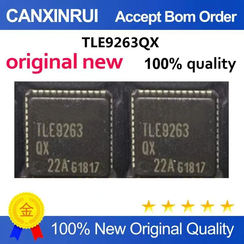 Original New 100% quality TLE9263QX Electronic Components Integrated Circuits Chip
Original New 100% quality TLE9263QX Electronic Components Integrated Circuits Chip