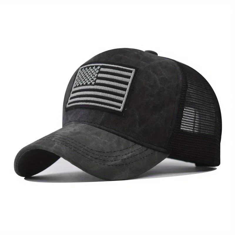 Embroidered American Flag Hats Vintage Washed Distressed Dad Hat Breathable Baseball Cap Adjustable Trucker Hat Mesh Hat
Embroidered American Flag Hats Vintage Washed Distressed Dad Hat Breathable Baseball Cap Adjustable Trucker Hat Mesh Hat