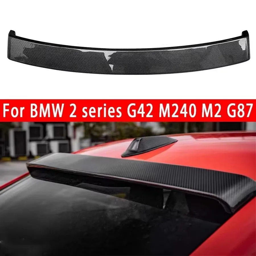 For BMW 2 Series G42 M2 G87 M240 Carbon Fiber spoiler Top Wing Tail fins The top wing of a car Shunt Deflector Upgrade body kit
For BMW 2 Series G42 M2 G87 M240 Carbon Fiber spoiler Top Wing Tail fins The top wing of a car Shunt Deflector Upgrade body kit