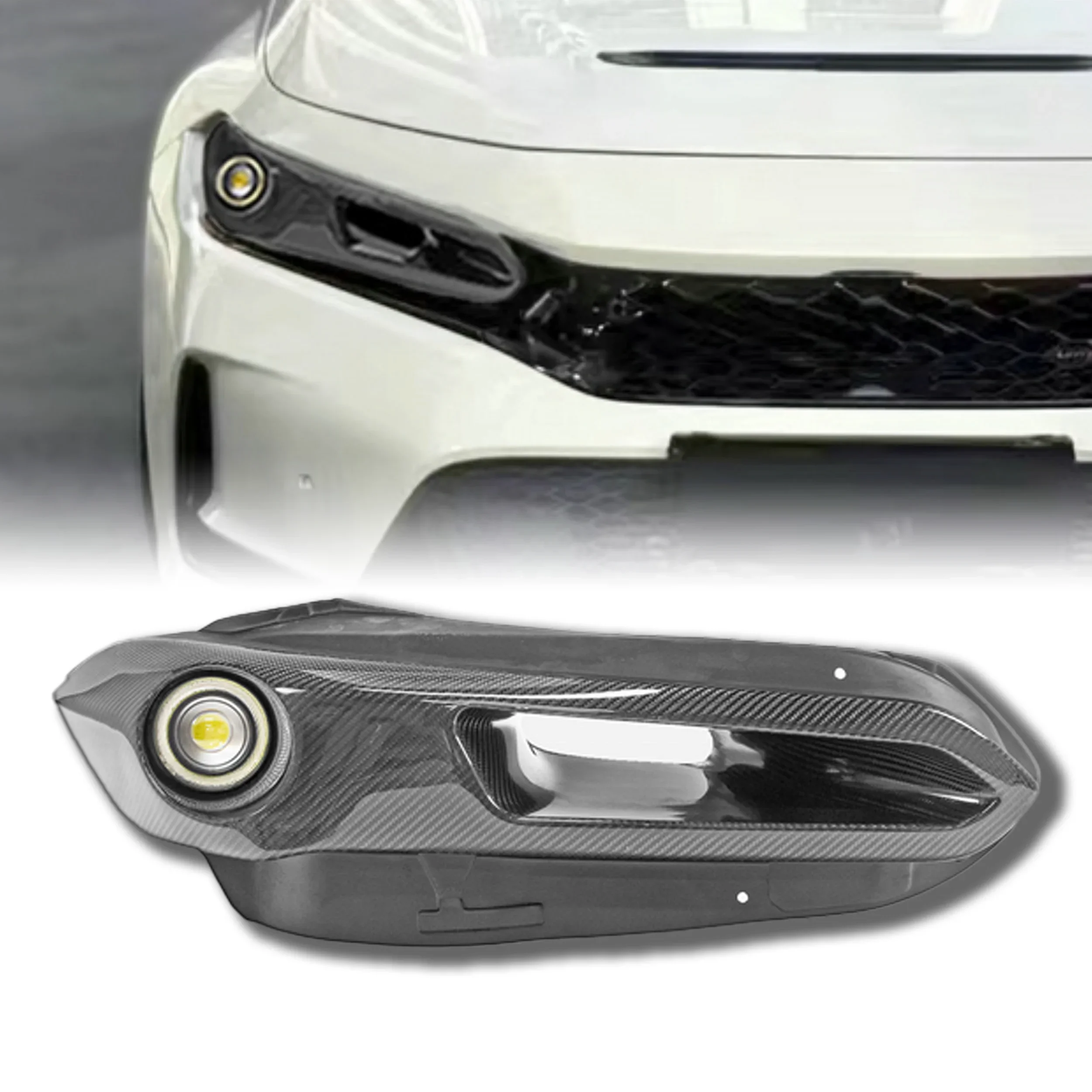 Suitable for Honda Civic Type-R FL5 FL1 EPA-V Type Headlight Air Duct LHD Passenger Side with Projector Light & LED
Suitable for Honda Civic Type-R FL5 FL1 EPA-V Type Headlight Air Duct LHD Passenger Side with Projector Light & LED