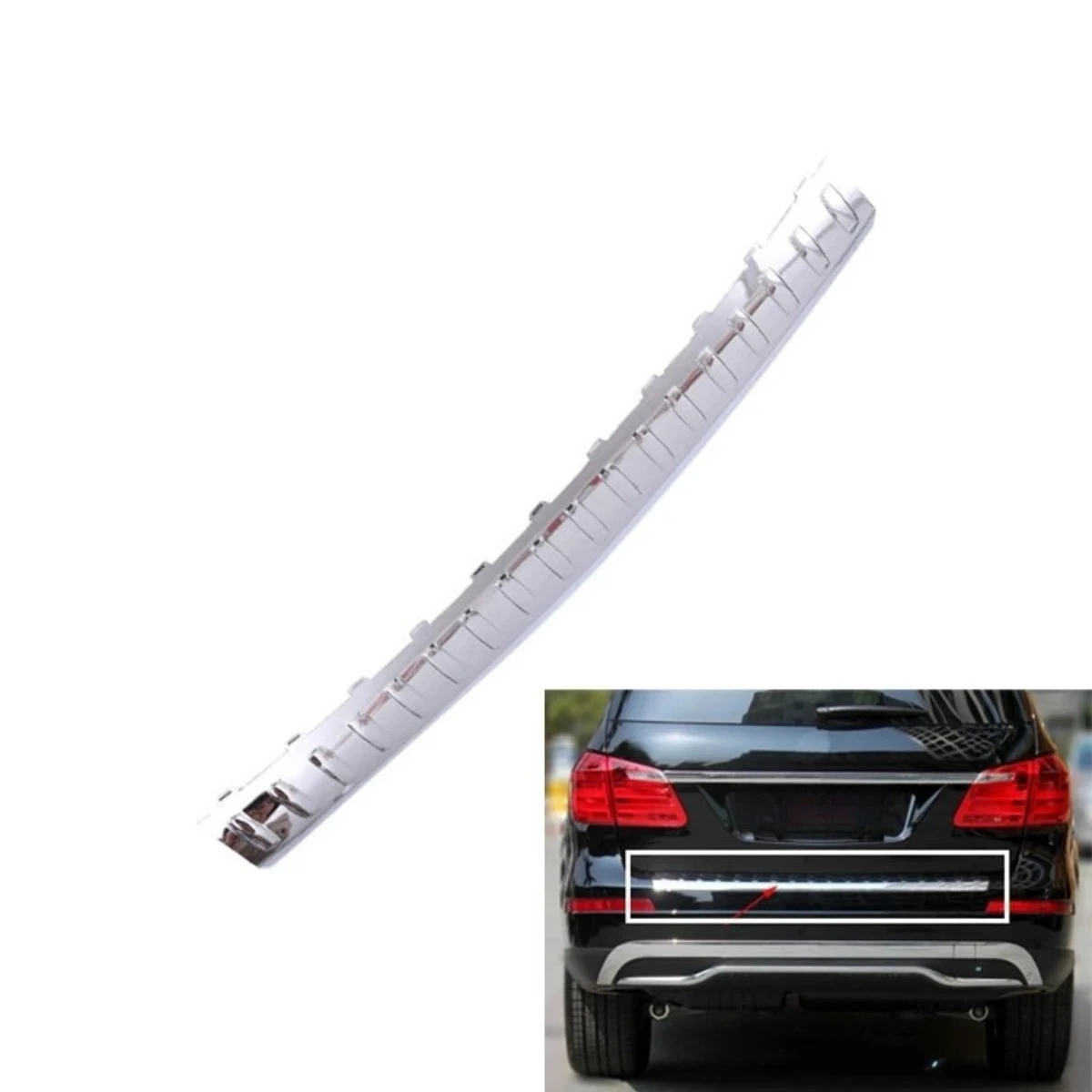For Mercedes Benz W166 GL GLS Car Rear Guard Trunk Anti-Collision Strip Tailgate Guard Modification Part
For Mercedes Benz W166 GL GLS Car Rear Guard Trunk Anti-Collision Strip Tailgate Guard Modification Part