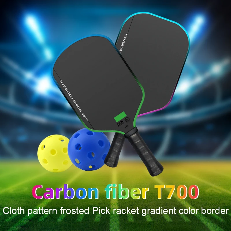 New Gen2 Pickleball Racket with Carbon Fiber T700 Textured Matte Finish and Gradient-Colored Frame of High Quality
New Gen2 Pickleball Racket with Carbon Fiber T700 Textured Matte Finish and Gradient-Colored Frame of High Quality