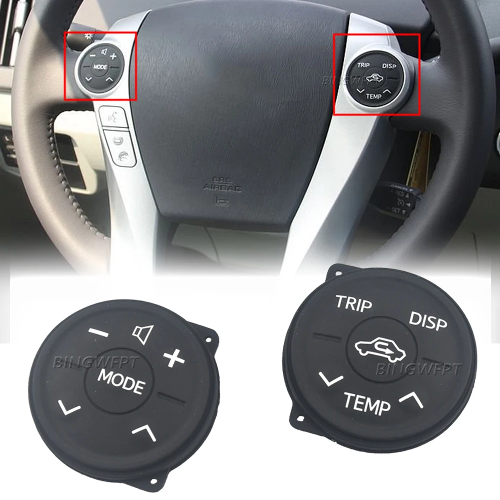 (Left + Right) Control Panel Rubber For Toyota Prius ZWV30L 2010 2011 2012 Steering Wheel Switch
(Left + Right) Control Panel Rubber For Toyota Prius ZWV30L 2010 2011 2012 Steering Wheel Switch