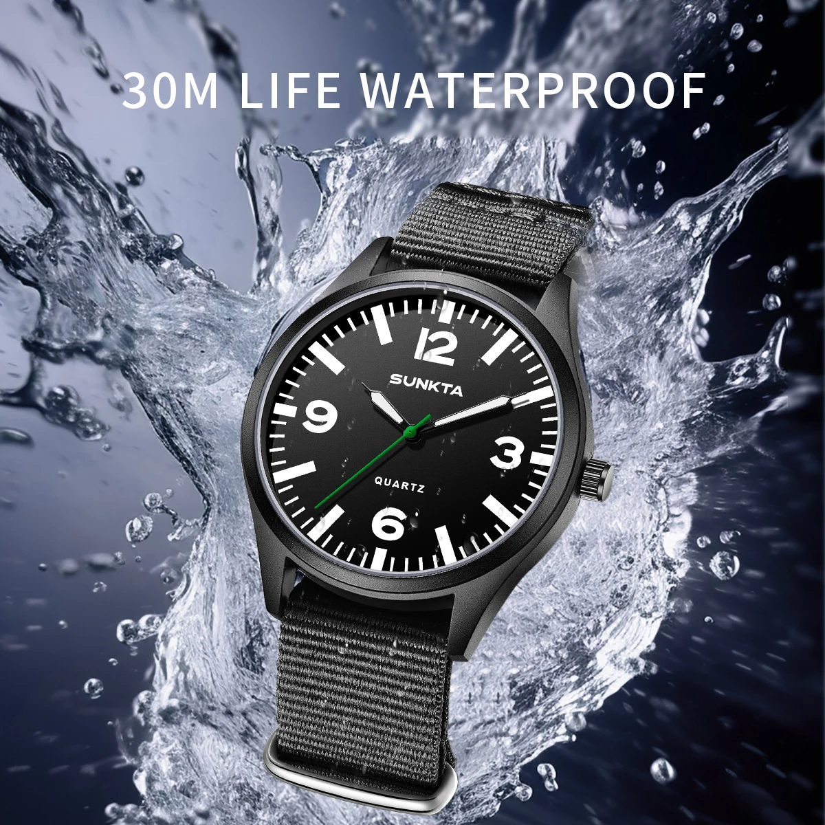 Мужские часы SUNKTA в стиле casual, минималистичный циферблат, кварцевые, водонепроницаемые, светящиеся, для путешествий на открытом воздухе, наручные часы, Reloj Hombre
Мужские часы SUNKTA в стиле casual, минималистичный циферблат, кварцевые, водонепроницаемые, светящиеся, для путешествий на открытом воздухе, наручные часы, Reloj Hombre