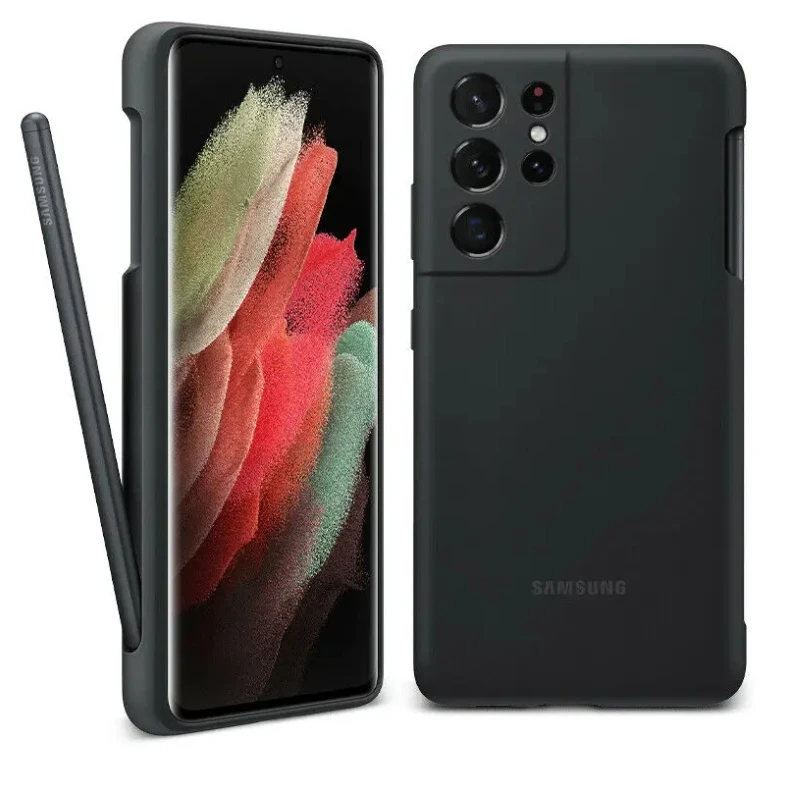 Силиконовый чехол S21U + SPEN для samsung galaxy s21 ultra, чехол s ручка, оригинальная версия! Черный цвет, Новинка! Чехол S21Ultra
Силиконовый чехол S21U + SPEN для samsung galaxy s21 ultra, чехол s ручка, оригинальная версия! Черный цвет, Новинка! Чехол S21Ultra