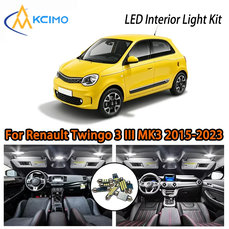Premium Car LED Light For Renault Twingo 3 III MK3 2015-2023, Easy Installation Interior Kit, Creates Cozy Atmosphere
Premium Car LED Light For Renault Twingo 3 III MK3 2015-2023, Easy Installation Interior Kit, Creates Cozy Atmosphere