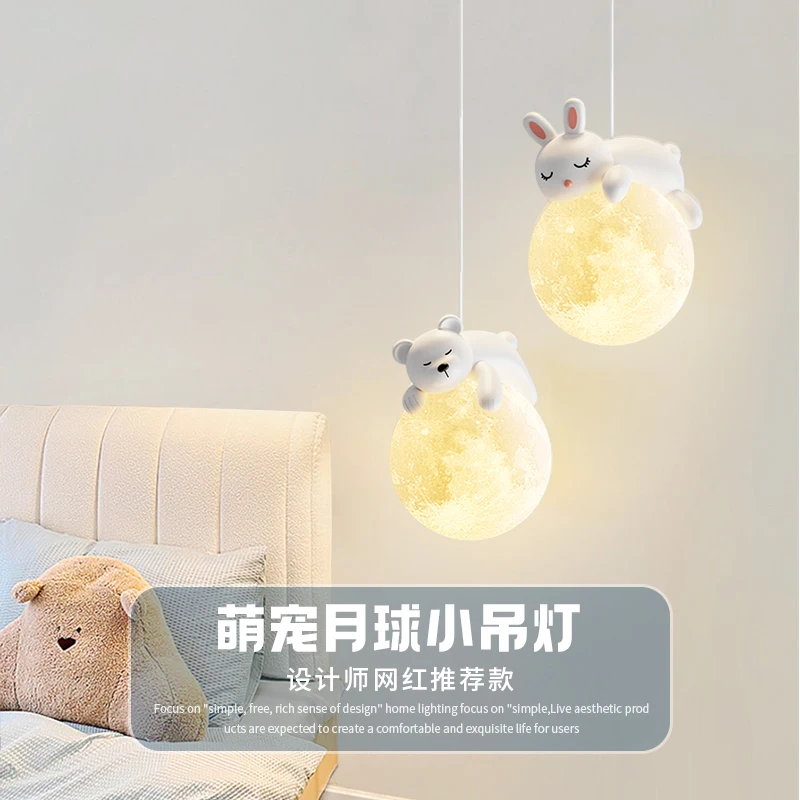 Скандинавская люстра для детской комнаты, белый медведь, кролик, лампа, простая современная детская комната, спальня для девочек и мальчиков, прикроватный подвесной светильник, стеклянный светильник
Скандинавская люстра для детской комнаты, белый медведь, кролик, лампа, простая современная детская комната, спальня для девочек и мальчиков, прикроватный подвесной светильник, стеклянный светильник
