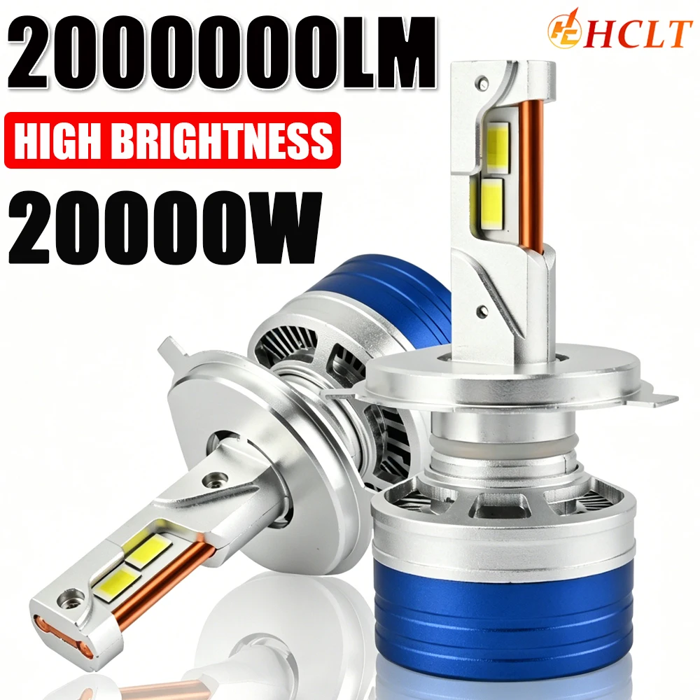 H7 H4 H11 Super Bright LED Headlight 2000000LM High Power H1 H9 9005 HB3 9006 HB4 Car Led Lights 6000K Upgrade Automobile Bulb
H7 H4 H11 Super Bright LED Headlight 2000000LM High Power H1 H9 9005 HB3 9006 HB4 Car Led Lights 6000K Upgrade Automobile Bulb