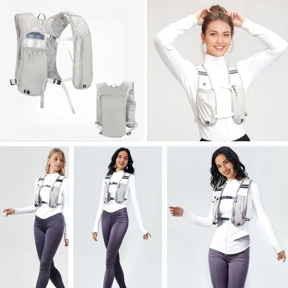 Waterproof Reflective Running Vest Pack Adjustable Breathable Running Hydration Vest Bag Multifunctional Convenient
Waterproof Reflective Running Vest Pack Adjustable Breathable Running Hydration Vest Bag Multifunctional Convenient