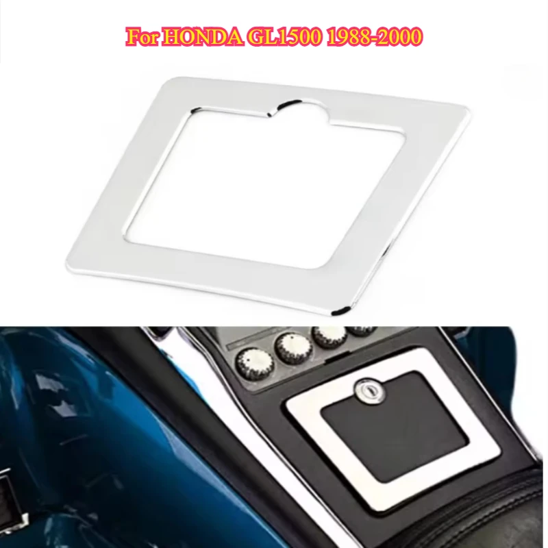 Motorcycle Silvery Chrome Fuel Door Accent Trim Accessory For HONDA GL1500 1988-2000
Motorcycle Silvery Chrome Fuel Door Accent Trim Accessory For HONDA GL1500 1988-2000