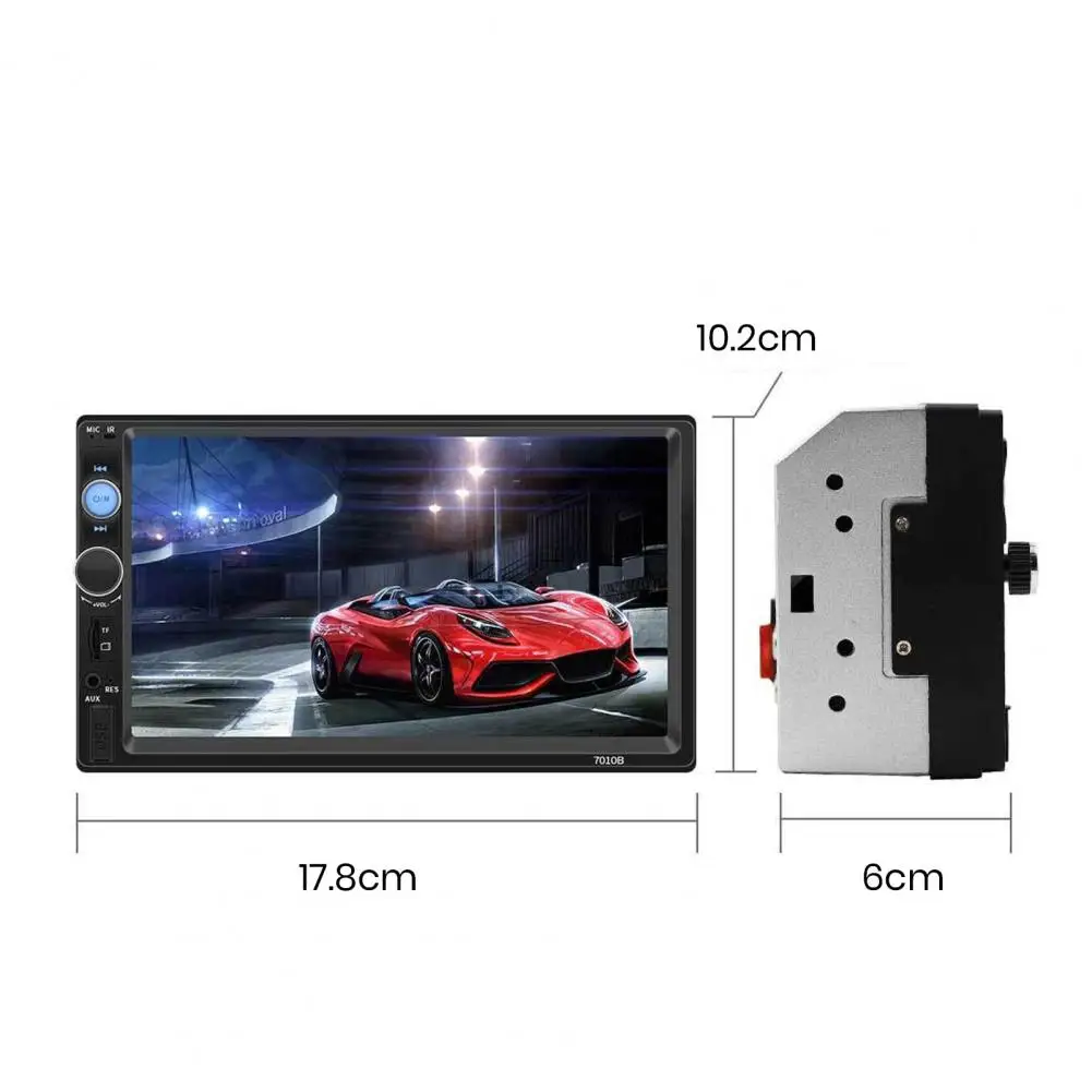 Автомобильный Mp5 с поддержкой видео 1080p, 7-дюймовый емкостный экран Ips, автомобильный Mp5 с Bluetooth, громкой связью
Автомобильный Mp5 с поддержкой видео 1080p, 7-дюймовый емкостный экран Ips, автомобильный Mp5 с Bluetooth, громкой связью