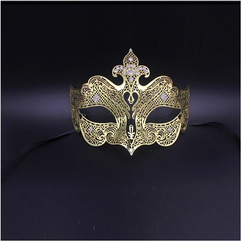 Luxury Metal Crown Party Wedding Masquerade Mask Laser Cut Filigree Venetian Carnival Ball Prom Costume Show Eye Masks
Luxury Metal Crown Party Wedding Masquerade Mask Laser Cut Filigree Venetian Carnival Ball Prom Costume Show Eye Masks