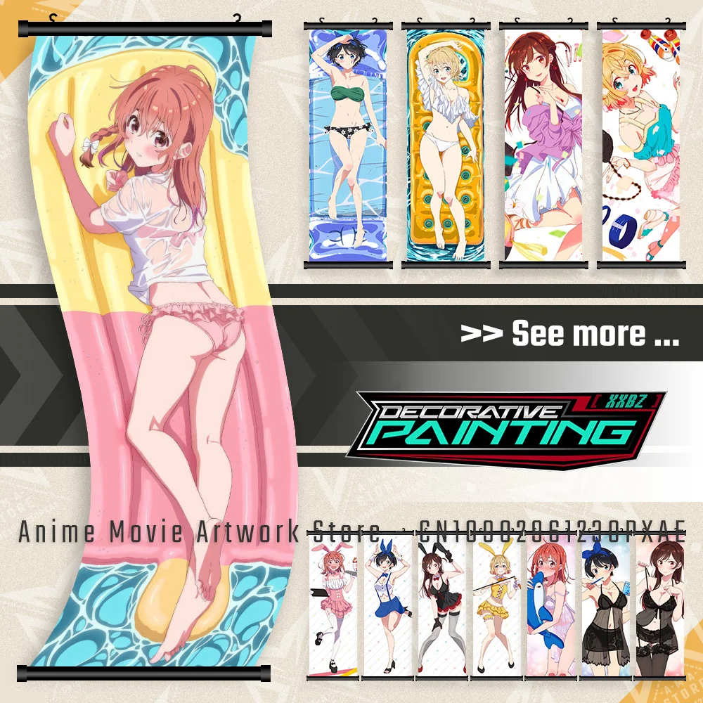 Rent-A-Girlfriend Anime Home Decor Prints Painting Kazuya Kinoshita HD Scrolls Picture Wall Art Canvas Poster Bedside Background
Rent-A-Girlfriend Anime Home Decor Prints Painting Kazuya Kinoshita HD Scrolls Picture Wall Art Canvas Poster Bedside Background