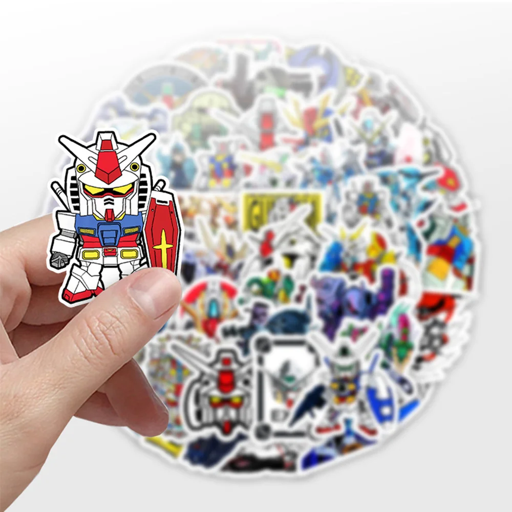 10/30/50pcs Cool Japanese Anime Gundam Cartoon Stickers Decoration Laptop Skateboard Suitcase Motorcycle Classic Kids Toy Decals
10/30/50pcs Cool Japanese Anime Gundam Cartoon Stickers Decoration Laptop Skateboard Suitcase Motorcycle Classic Kids Toy Decals