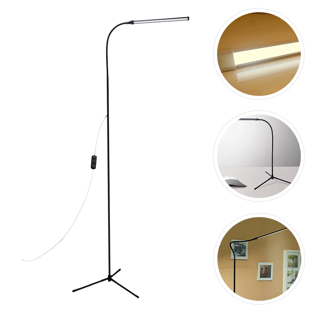 LED Floor Lamp Black Gooseneck Adjustable Reading Light Long Arm Table Bedside USB Non Glare Eye Protection Desk Lamp Night
LED Floor Lamp Black Gooseneck Adjustable Reading Light Long Arm Table Bedside USB Non Glare Eye Protection Desk Lamp Night