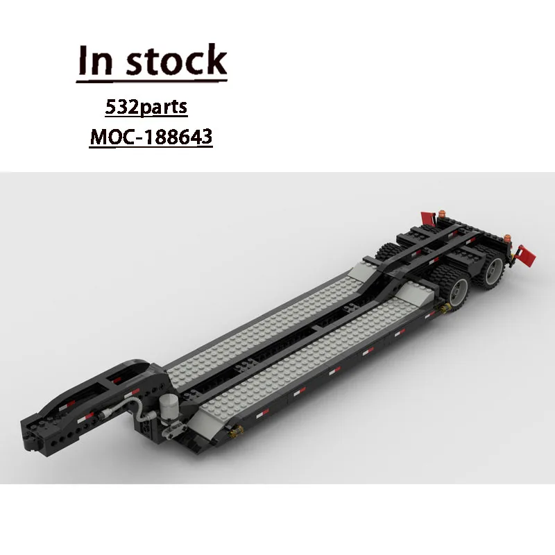 MOC-188643 Модель строительного блока с тяжелым прицепом и 532 деталями, креативный подарок MOC для мальчиков, детская игрушка на день рождения.
MOC-188643 Модель строительного блока с тяжелым прицепом и 532 деталями, креативный подарок MOC для мальчиков, детская игрушка на день рождения.